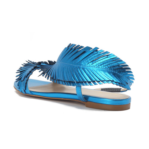 Azure sandals