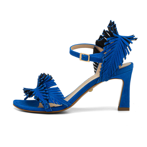 Blue sandals