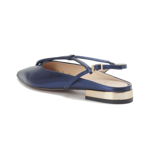 Navy blue sandals