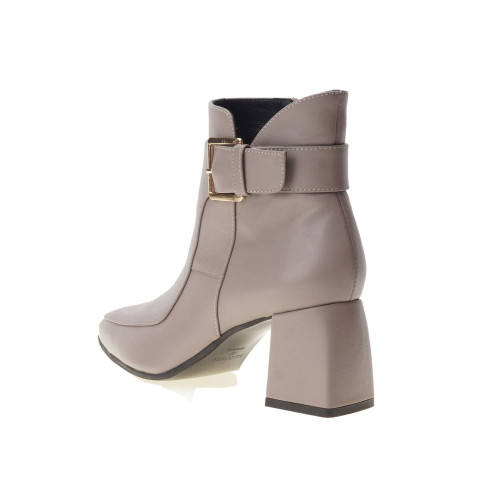 Ankle boots cappuccino colour