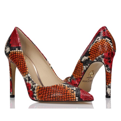 Multicoloured heels